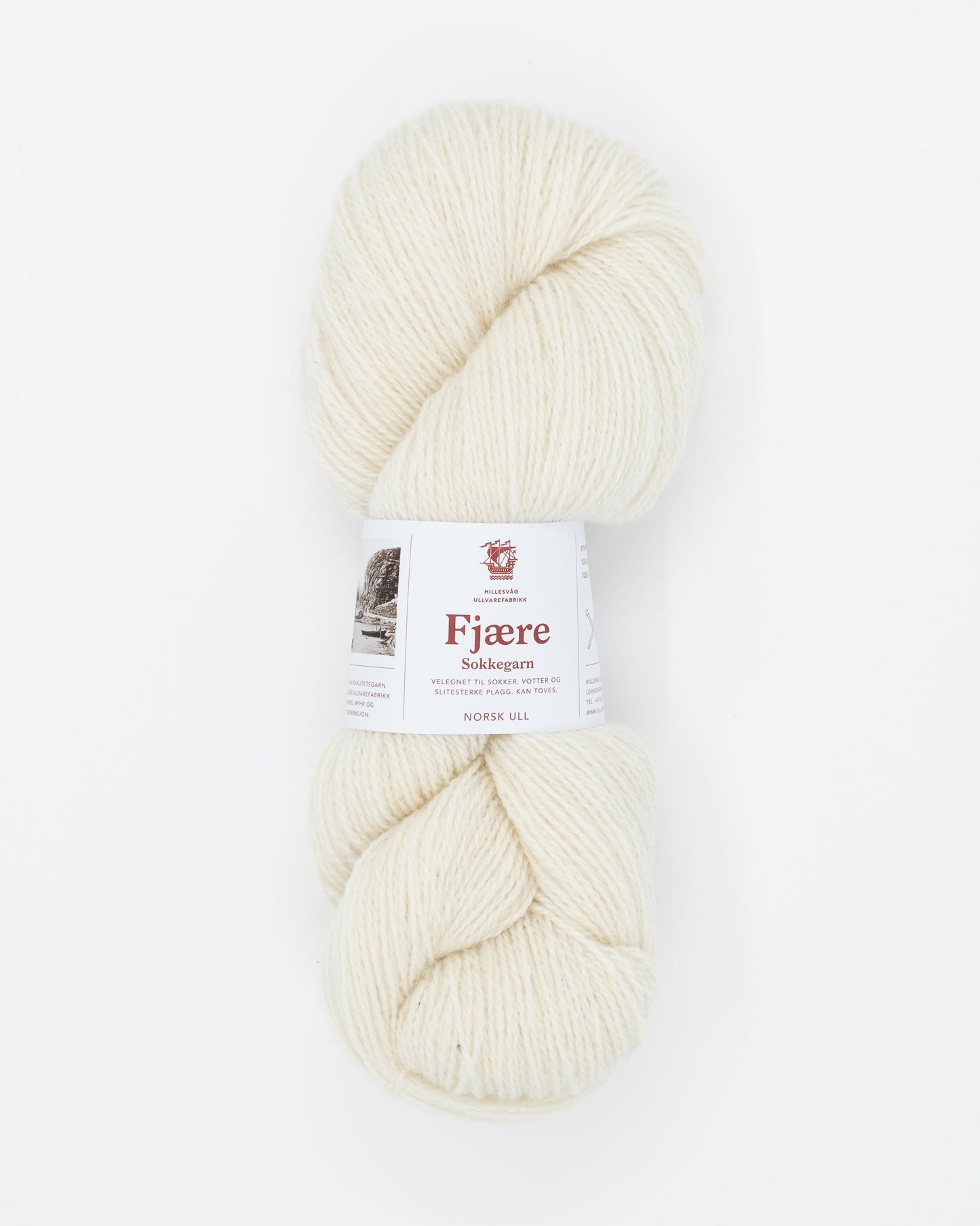 Fjære Sockengarn - Hillesvåg Ullvarefabrikk