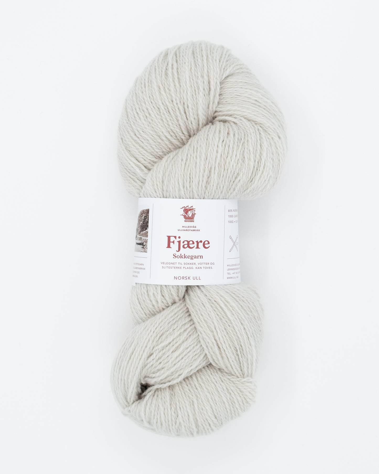 Strickpaket Fischgräten Socken (Fiskebein sokker) - Hillesvåg