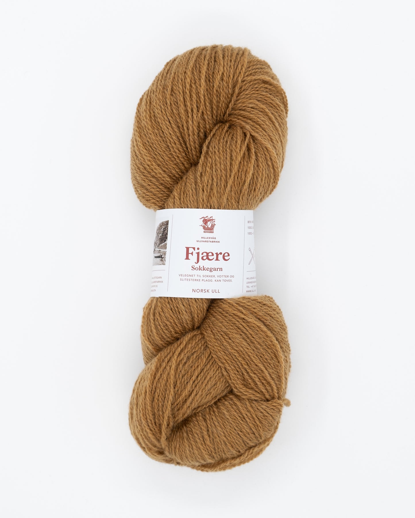 Fjære Sockengarn - Hillesvåg Ullvarefabrikk