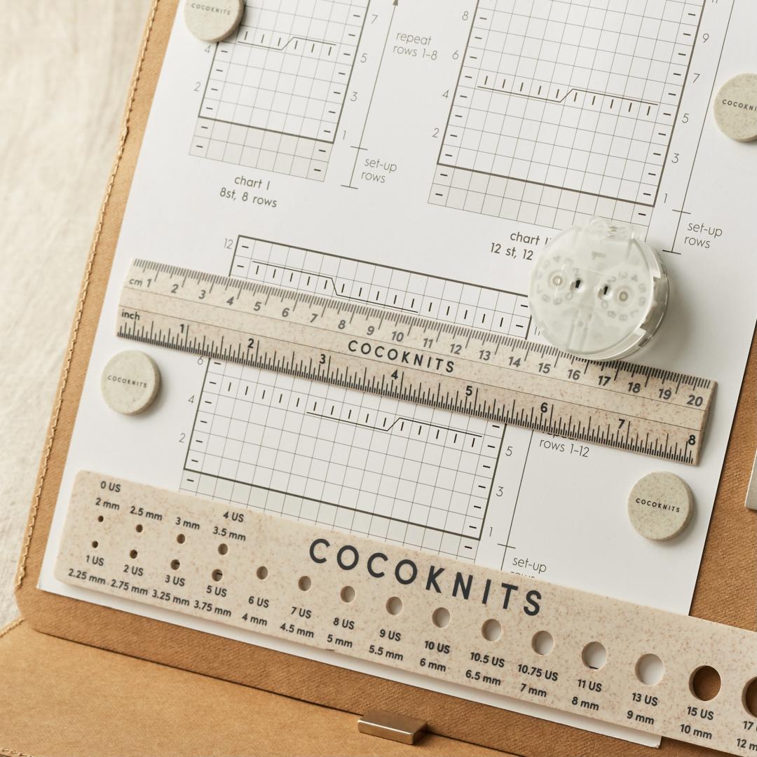 Lineal- und Nadelmaß-Set - CocoKnits