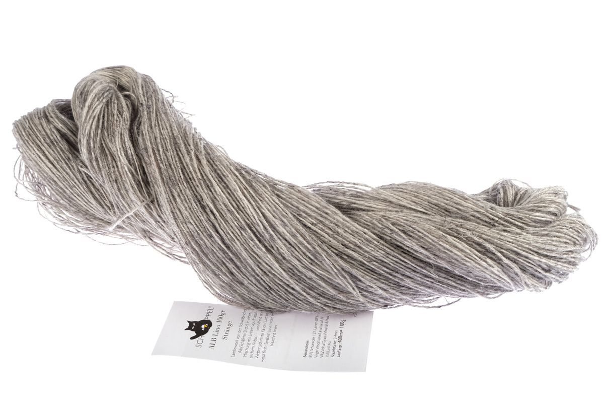 ALB Lino - 85% Schurwolle 15% Leinen - Schoppel Wolle