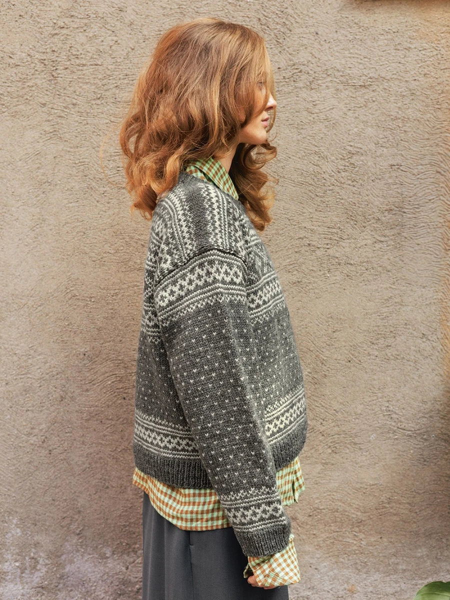 Setesdal Cardigan - Einzelanleitung 2510 DIY 06 - Sandnes Garn
