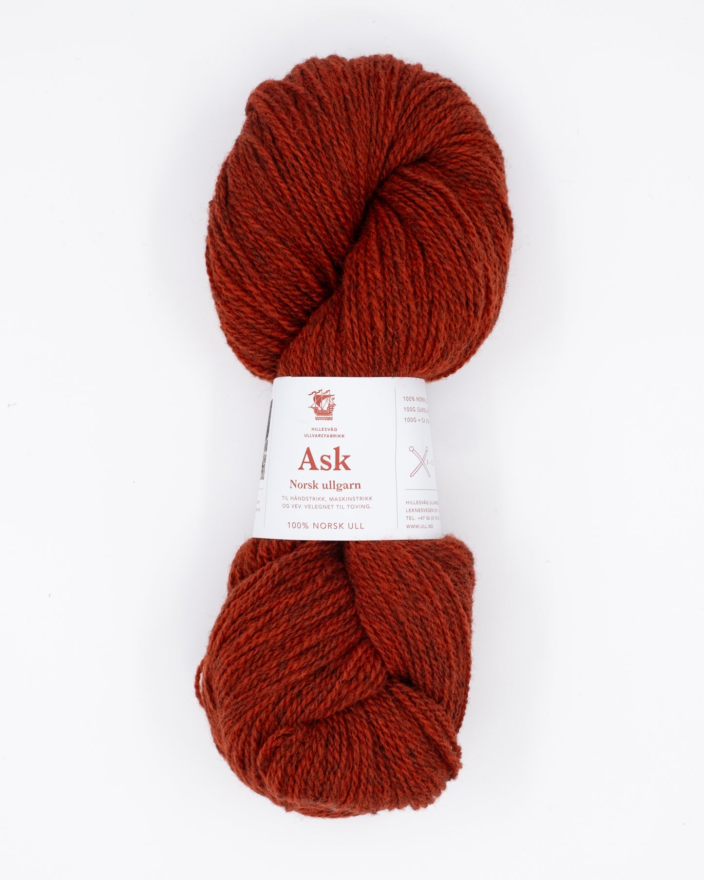 Ask Ullgarn (Strang) - Hillesvåg Ullvarefabrikk