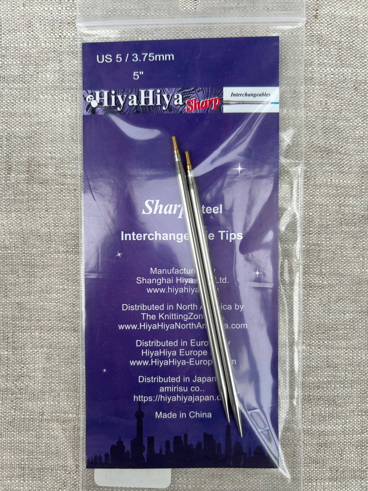 Nadelspitzen Sharp 5"/12 cm Small - HiyaHiya