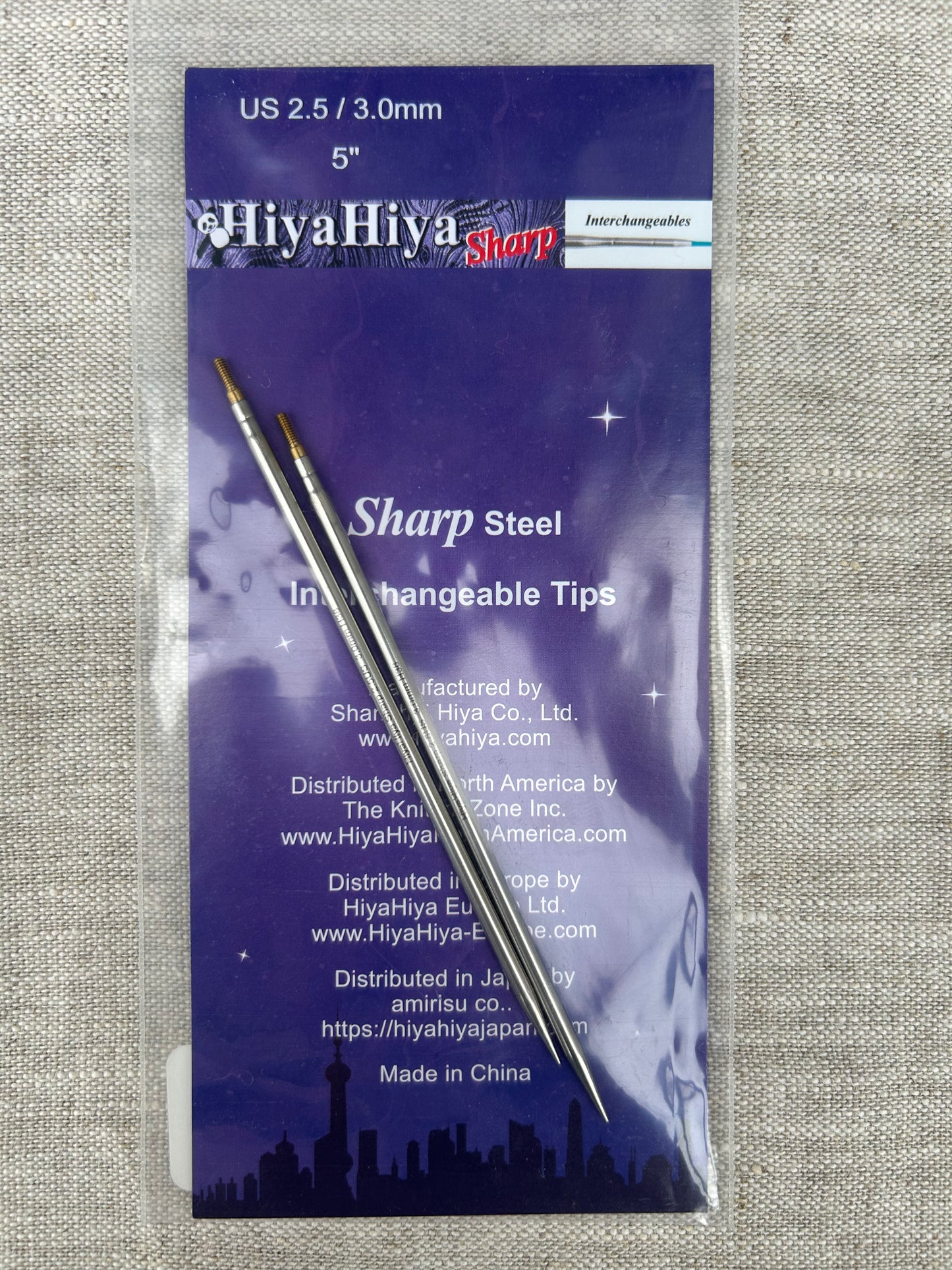 Nadelspitzen Sharp 5"/12 cm Small - HiyaHiya
