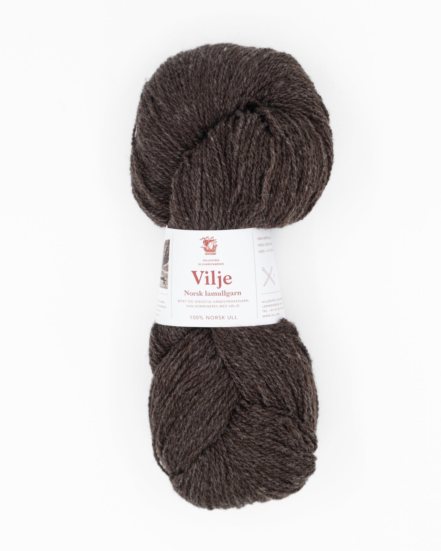 Vilje Lammwollgarn - Hillesvåg Ullvarefabrikk