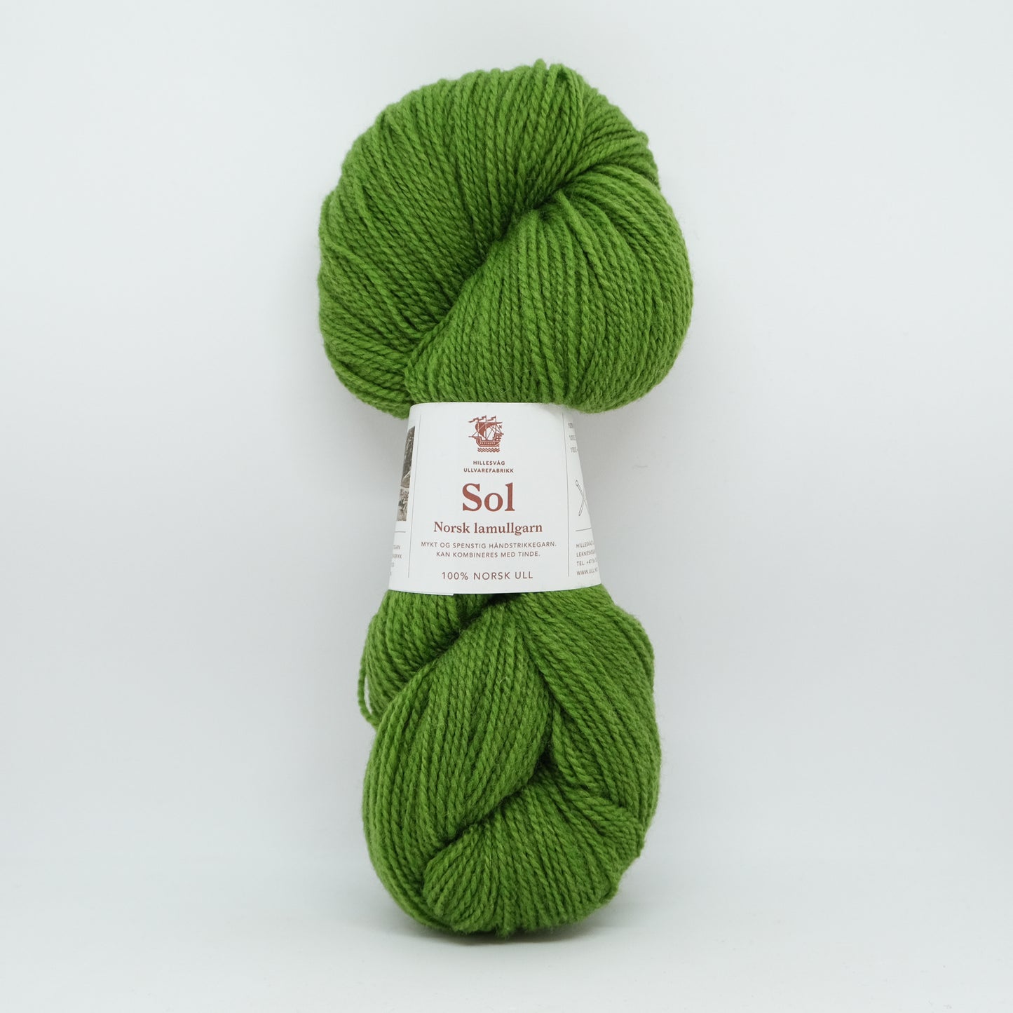 Sol Lammwollgarn - Hillesvåg Ullvarefabrikk