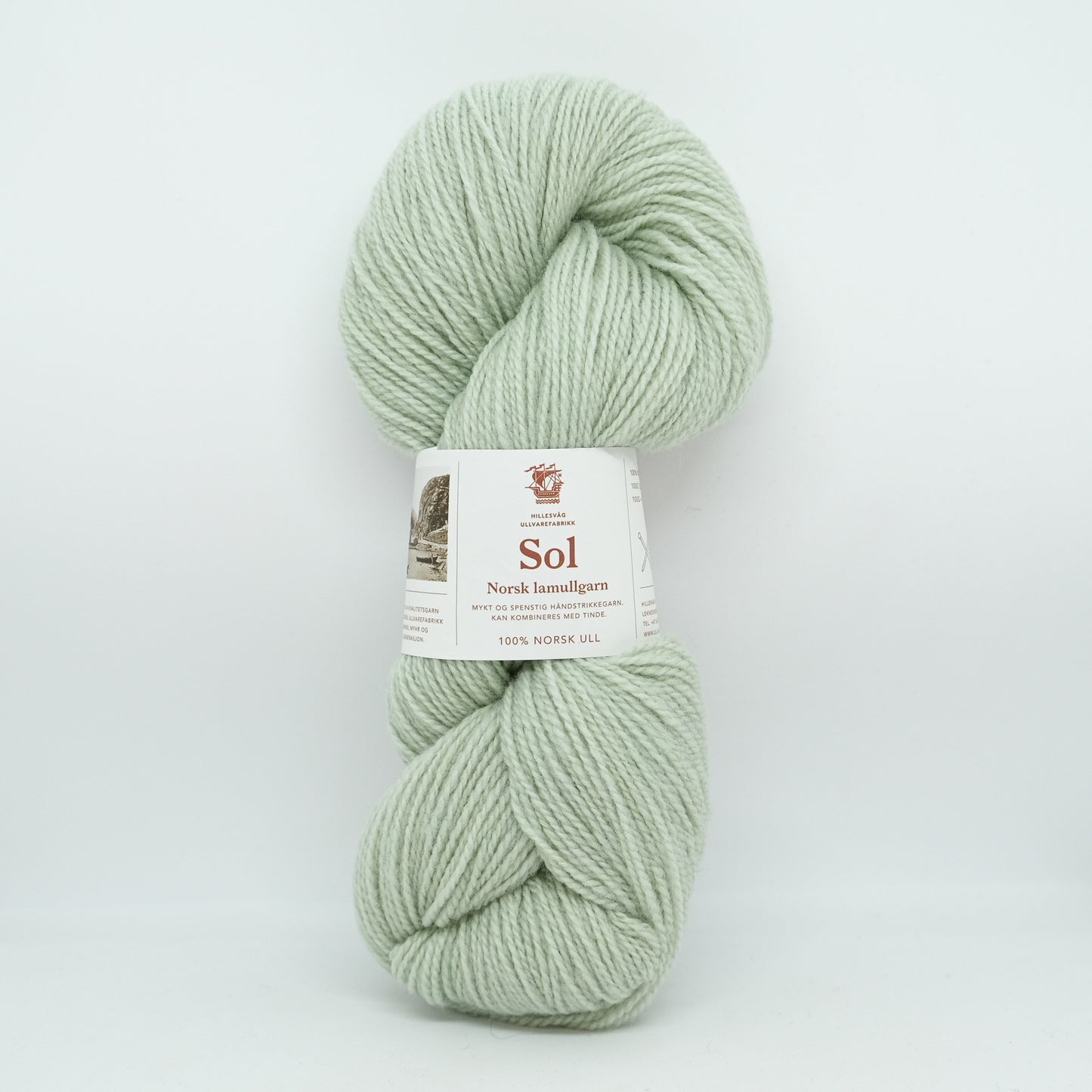 Sol Lammwollgarn - Hillesvåg Ullvarefabrikk