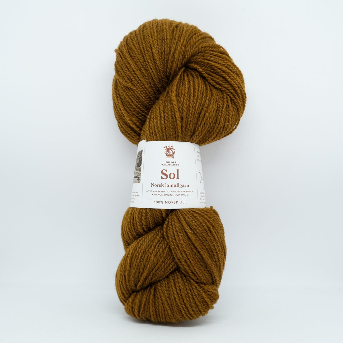 Sol Lammwollgarn - Hillesvåg Ullvarefabrikk