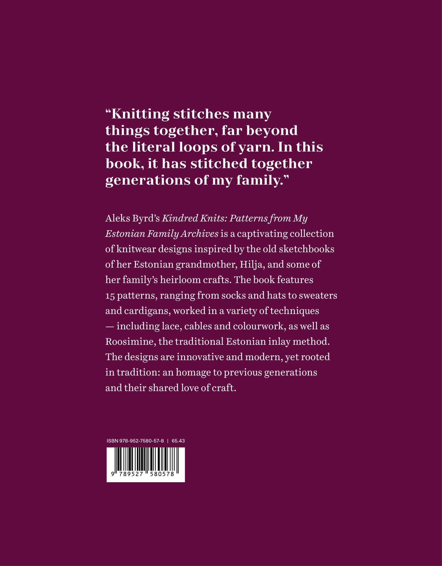 Kindred Knits (Englisch) - Aleks Byrd/LAINE