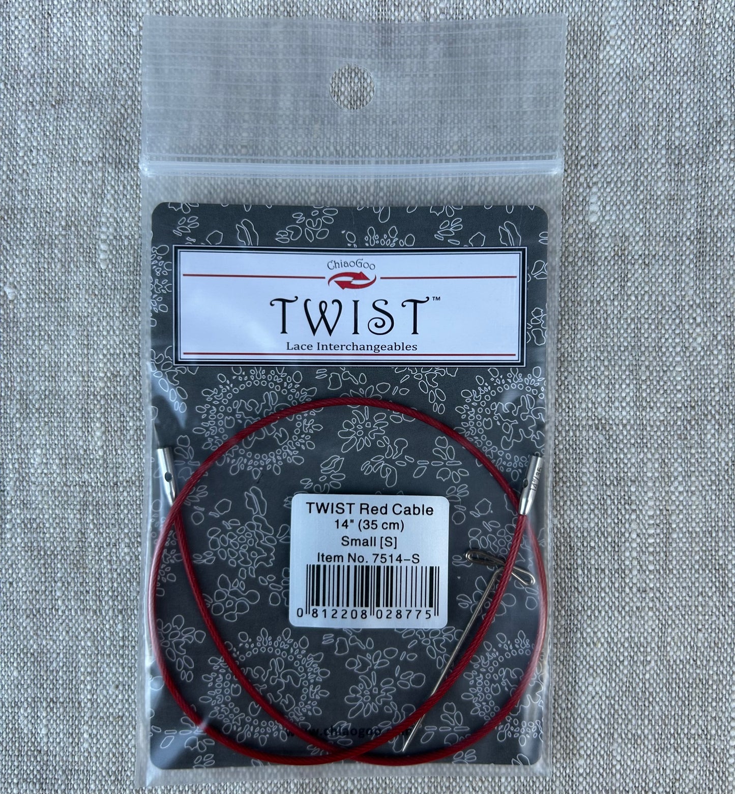 Seil TWIST Red Cable Small - ChiaoGoo