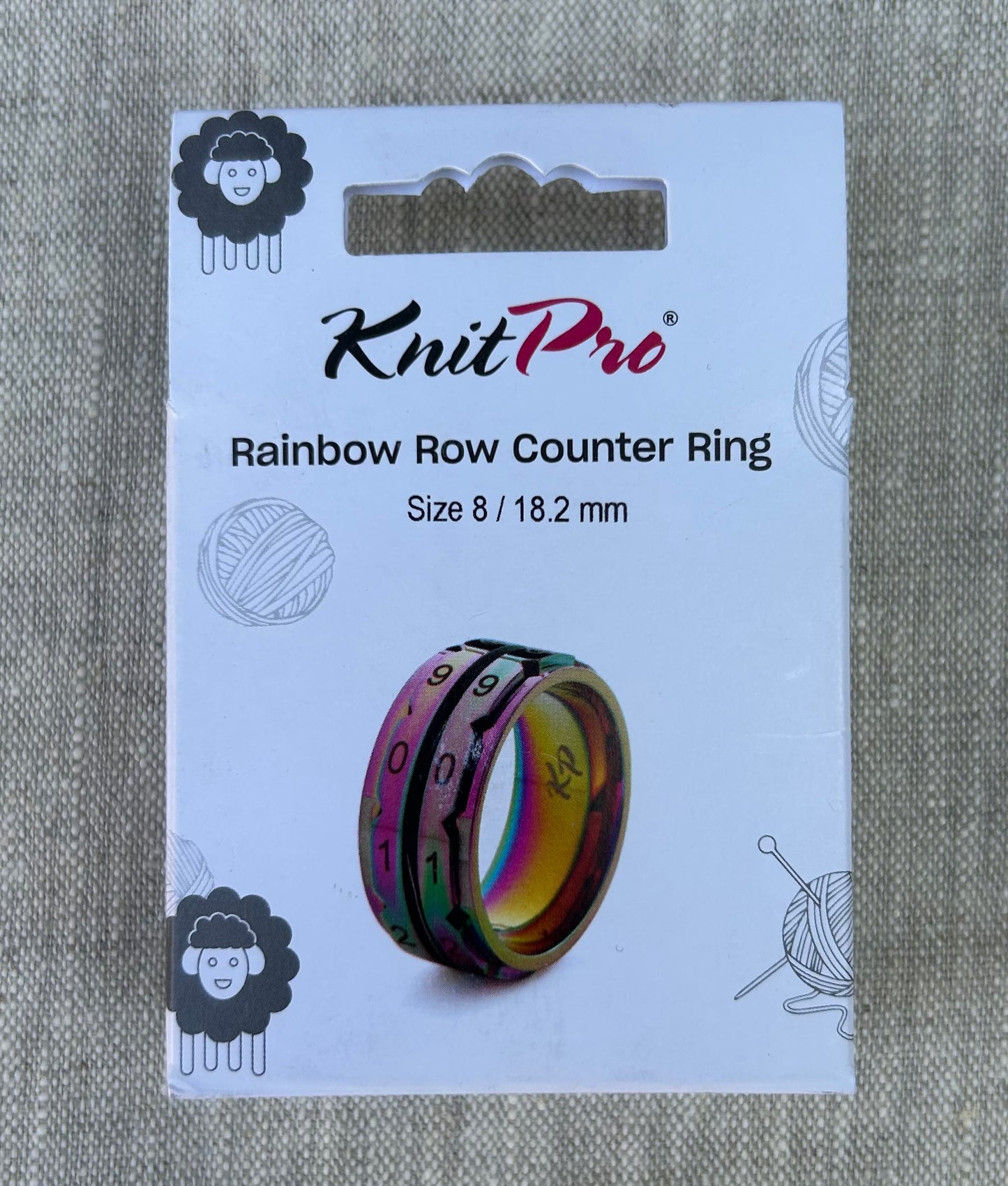 Reihenzähler-Ring Rainbow - KnitPro