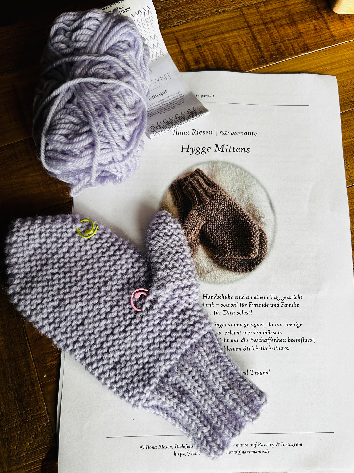Hygge Mittens - Strickanleitung/Knitting Pattern