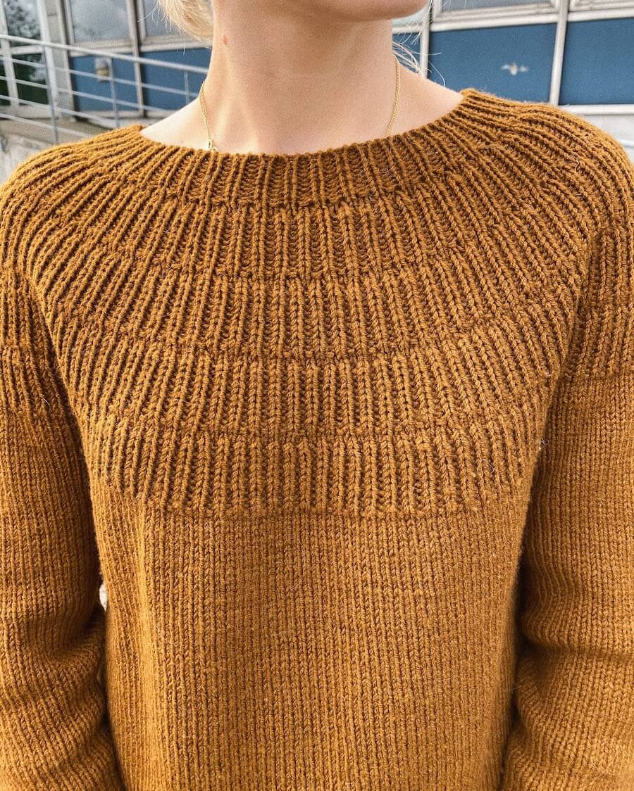Ankers Pullover My Size - Strickanleitung von PetiteKnit
