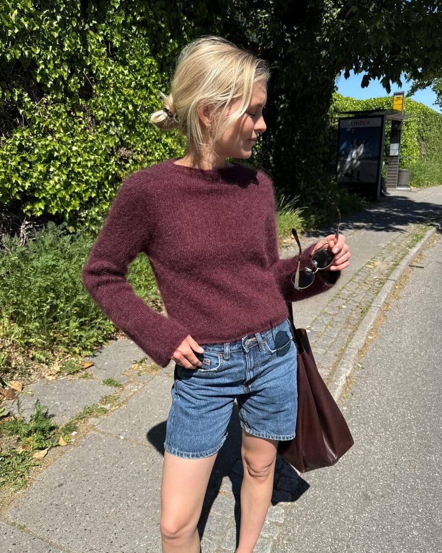 Ivy Blouse - Strickanleitung von PetiteKnit
