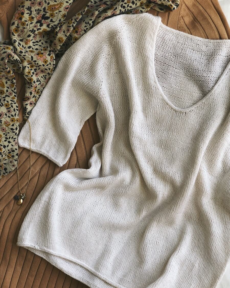 Kumulus Tee - Strickanleitung von PetiteKnit
