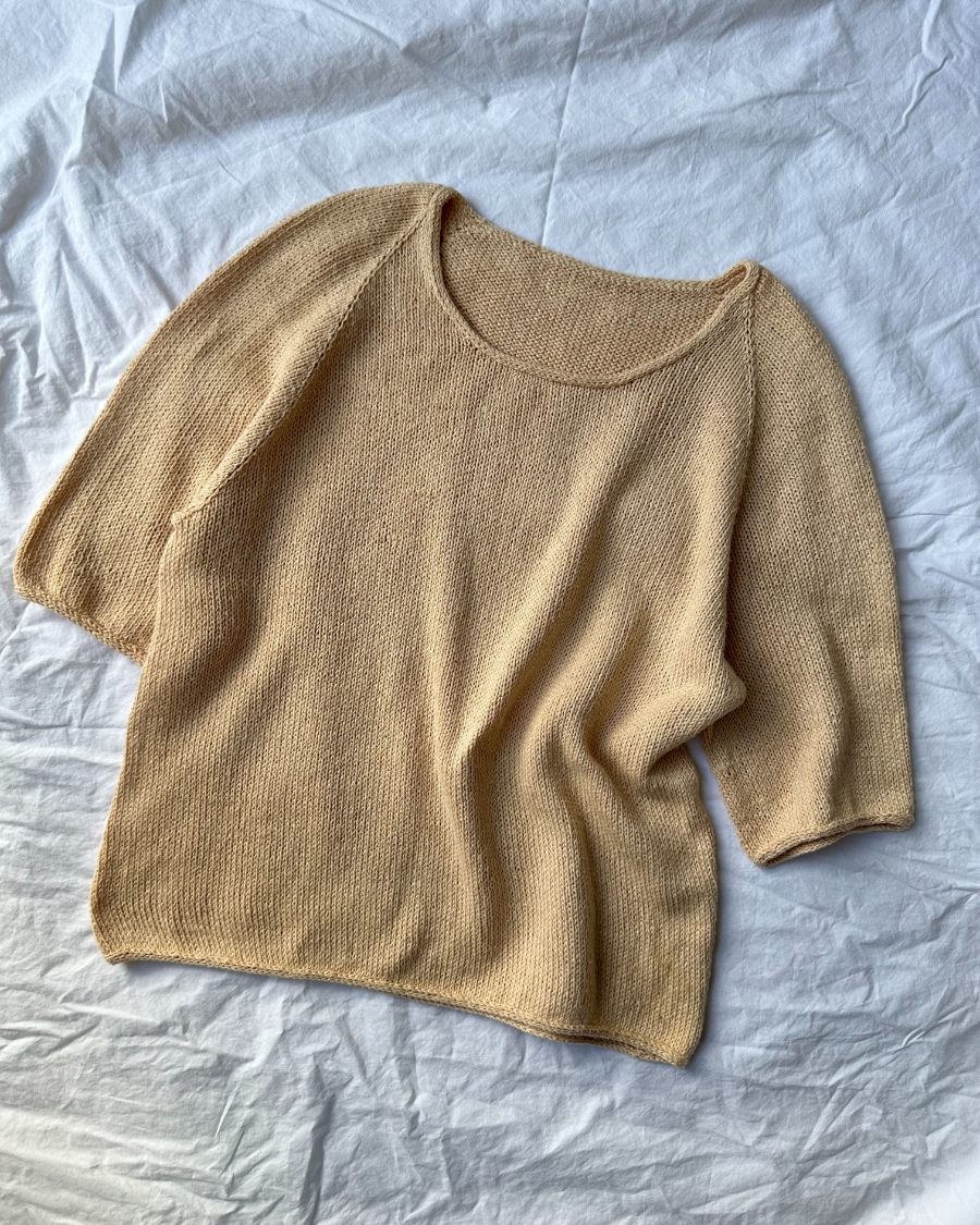 Kumulus Tee O-Neck - Strickanleitung von PetiteKnit