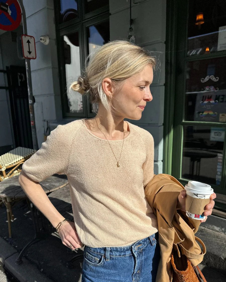 Kumulus Tee O-Neck - Strickanleitung von PetiteKnit