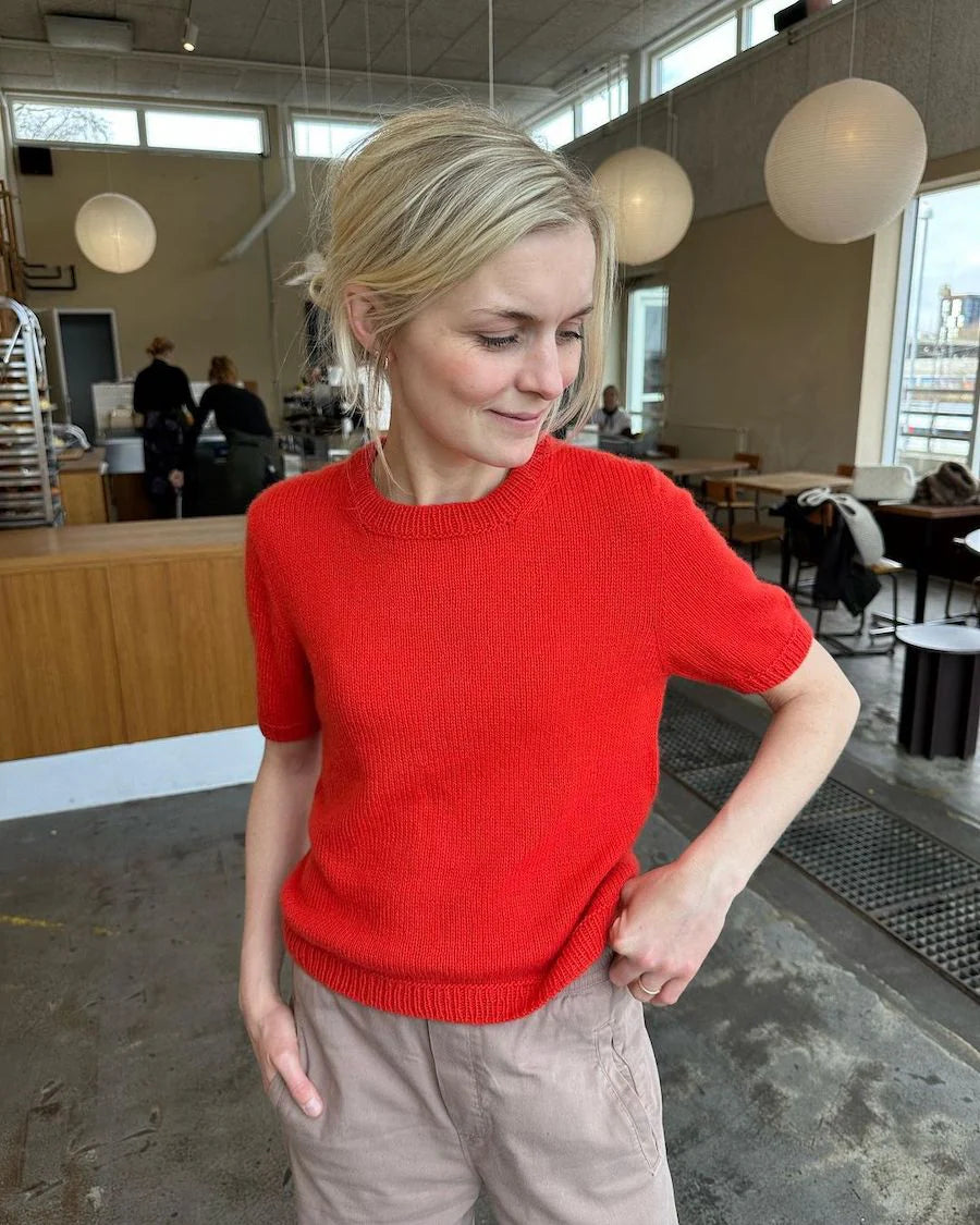 Poppy Tee - Strickanleitung von PetiteKnit