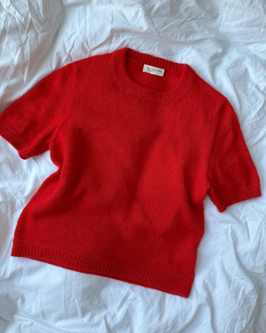 Poppy Tee - Strickanleitung von PetiteKnit