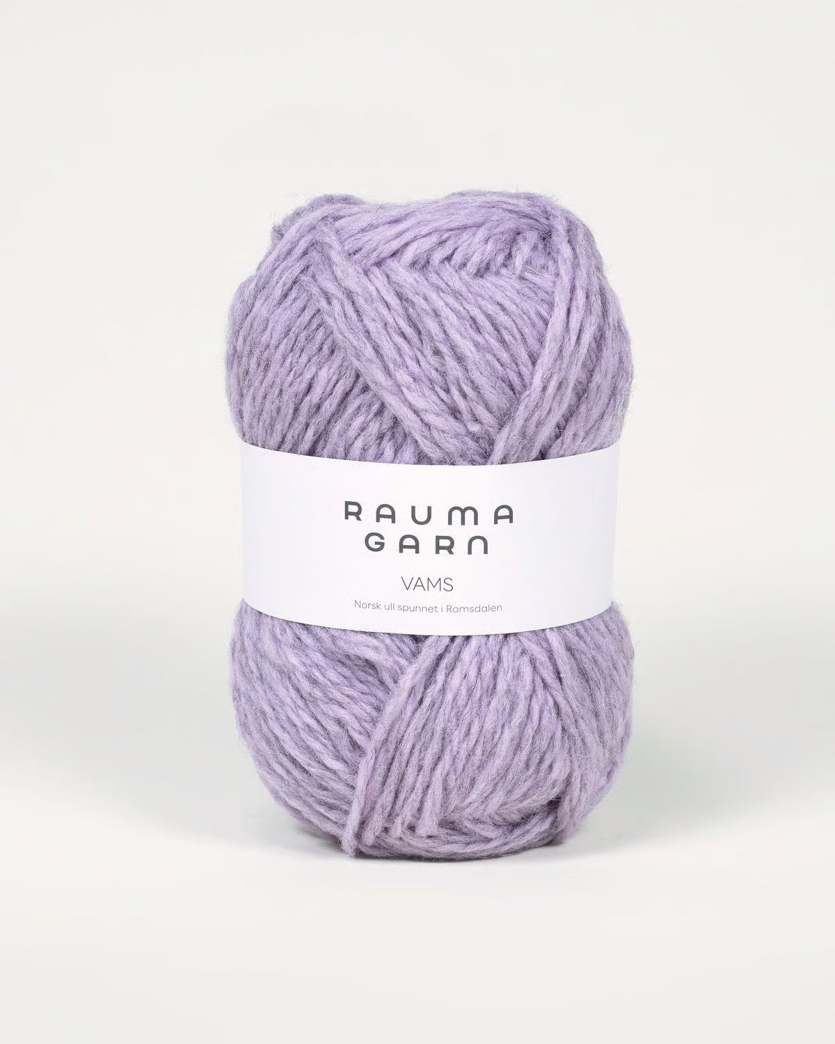 Strickpaket Høstlynggenser lila - Rauma Garn