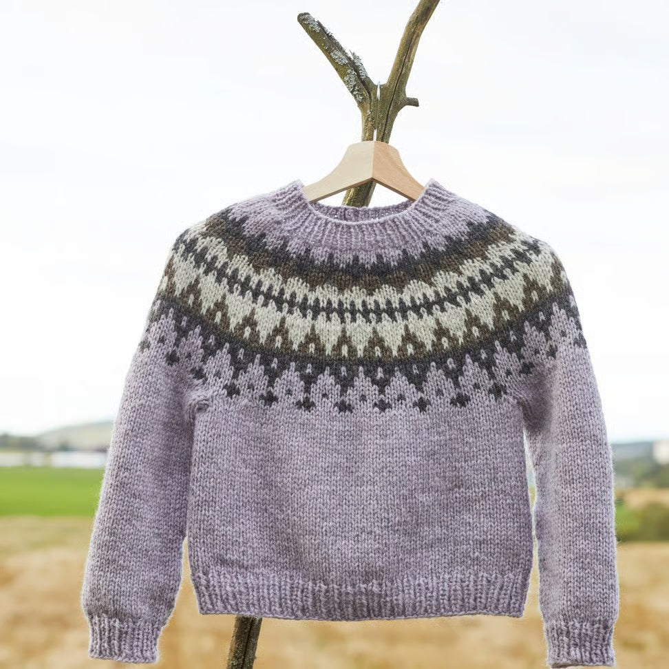 Vardegenser für Kinder - Strickanleitung von Rauma Garn