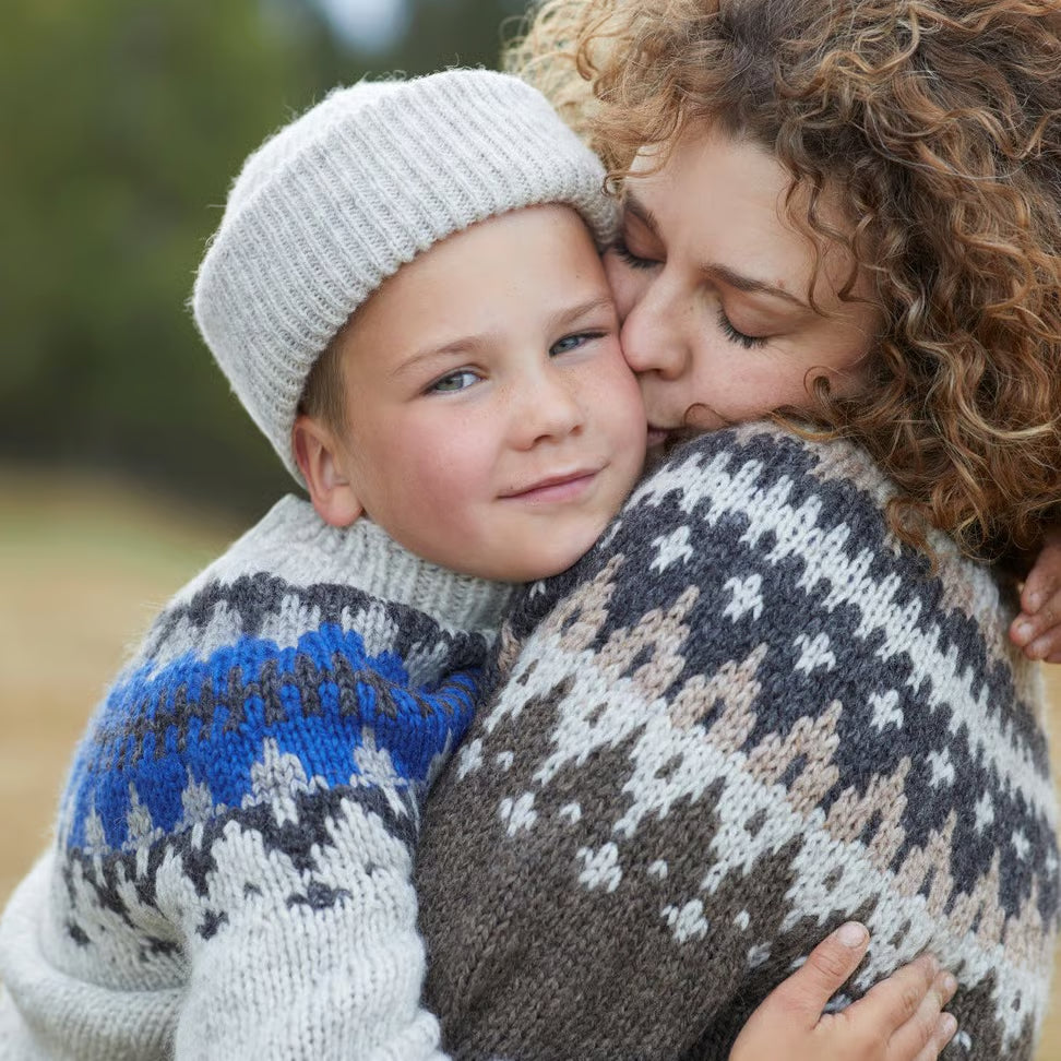 Vardegenser für Kinder - Strickanleitung von Rauma Garn