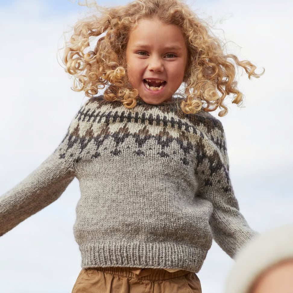 Vardegenser für Kinder - Strickanleitung von Rauma Garn