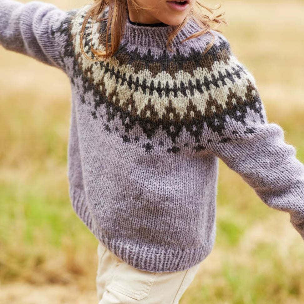 Vardegenser für Kinder - Strickanleitung von Rauma Garn