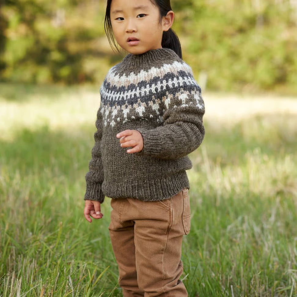 Vardegenser für Kinder - Strickanleitung von Rauma Garn