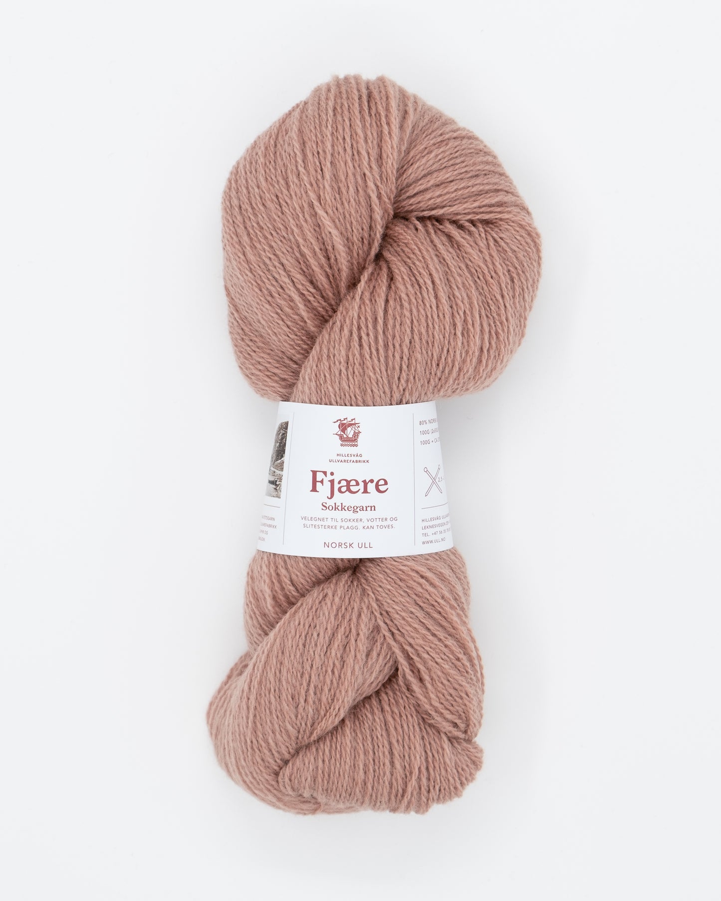 Fjære Sockengarn - Hillesvåg Ullvarefabrikk