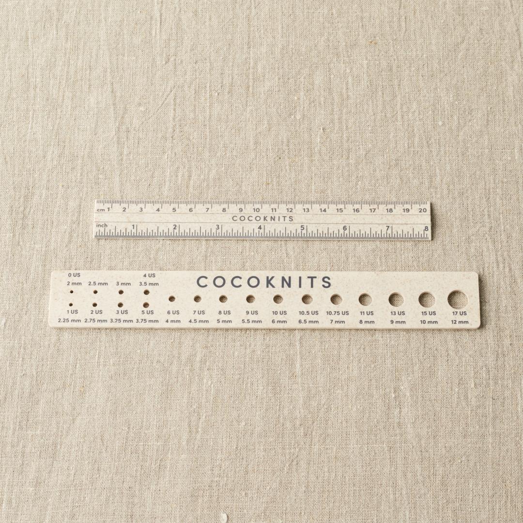 Lineal- und Nadelmaß-Set - CocoKnits