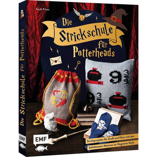 Die Strickschule für Potterheads - Buch von Sarah Prieur/EMF Verlag