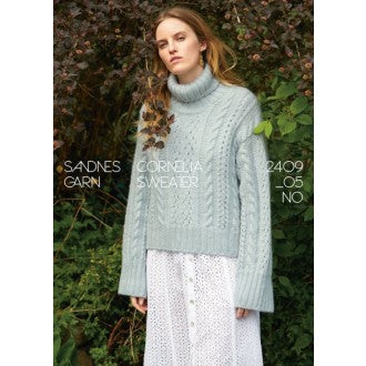 Cornelia Sweater - Einzelanleitung 2409-05 von Sandnes Garn