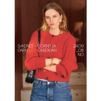 Cornelia Cardigan - Einzelanleitung 2409-08 von Sandnes Garn