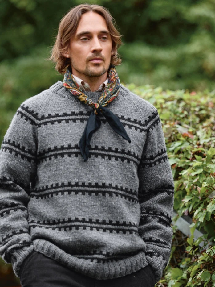 Ridge Sweater Man - Einzelanleitung 2513-02 von Sandnes