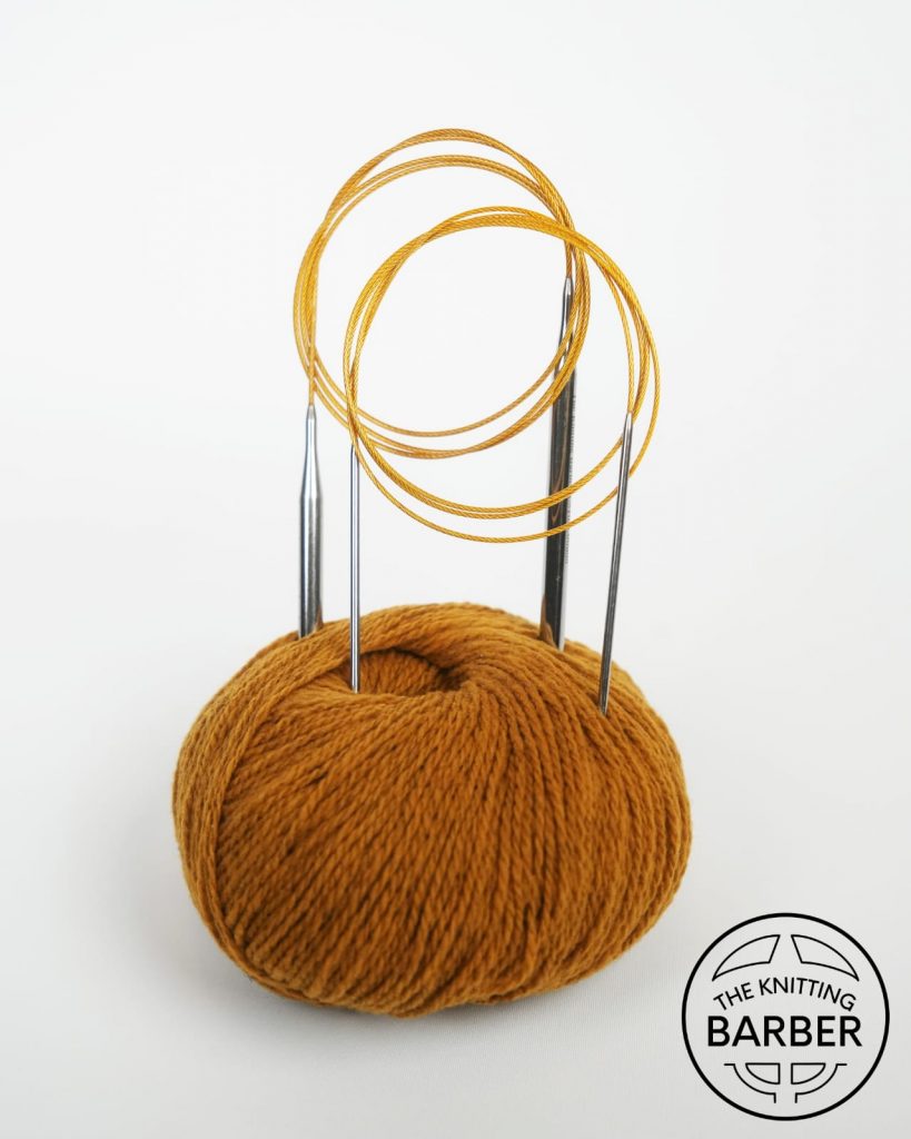 Gold Line Rundstricknadeln - The Knitting Barber