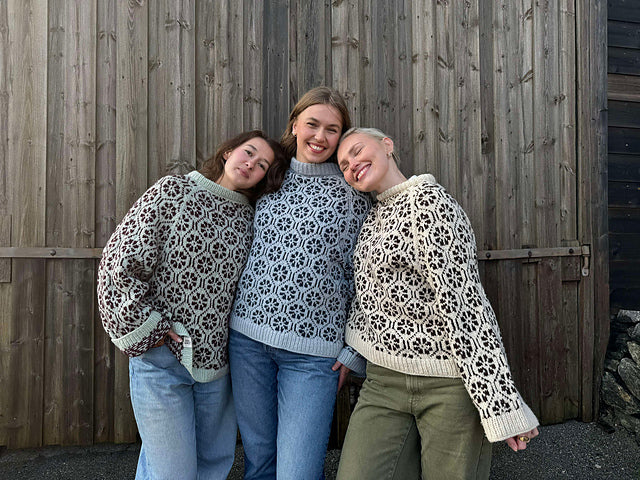 Lilly Sweater - Strickanleitung von Sjøllaget