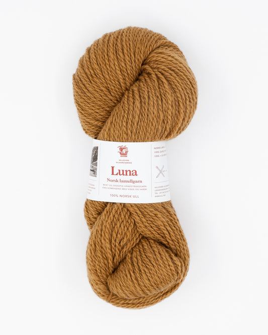 Luna Lammwollgarn - Hillesvåg Ullvarefabrikk