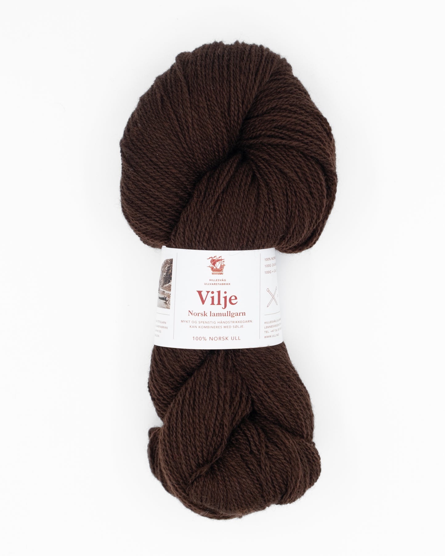 Vilje Lammwollgarn - Hillesvåg Ullvarefabrikk