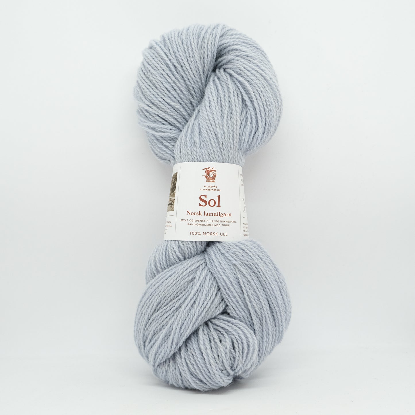 Sol Lammwollgarn - Hillesvåg Ullvarefabrikk