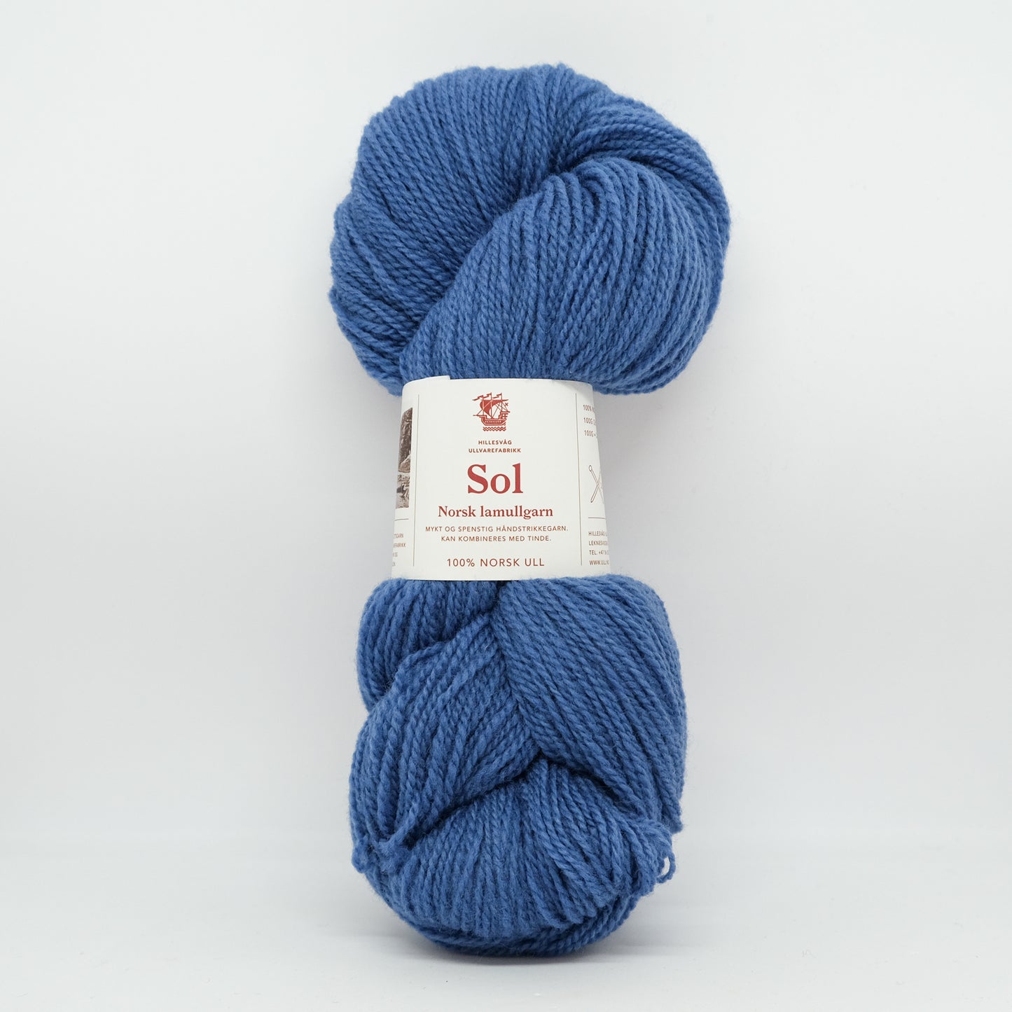 Sol Lammwollgarn - Hillesvåg Ullvarefabrikk
