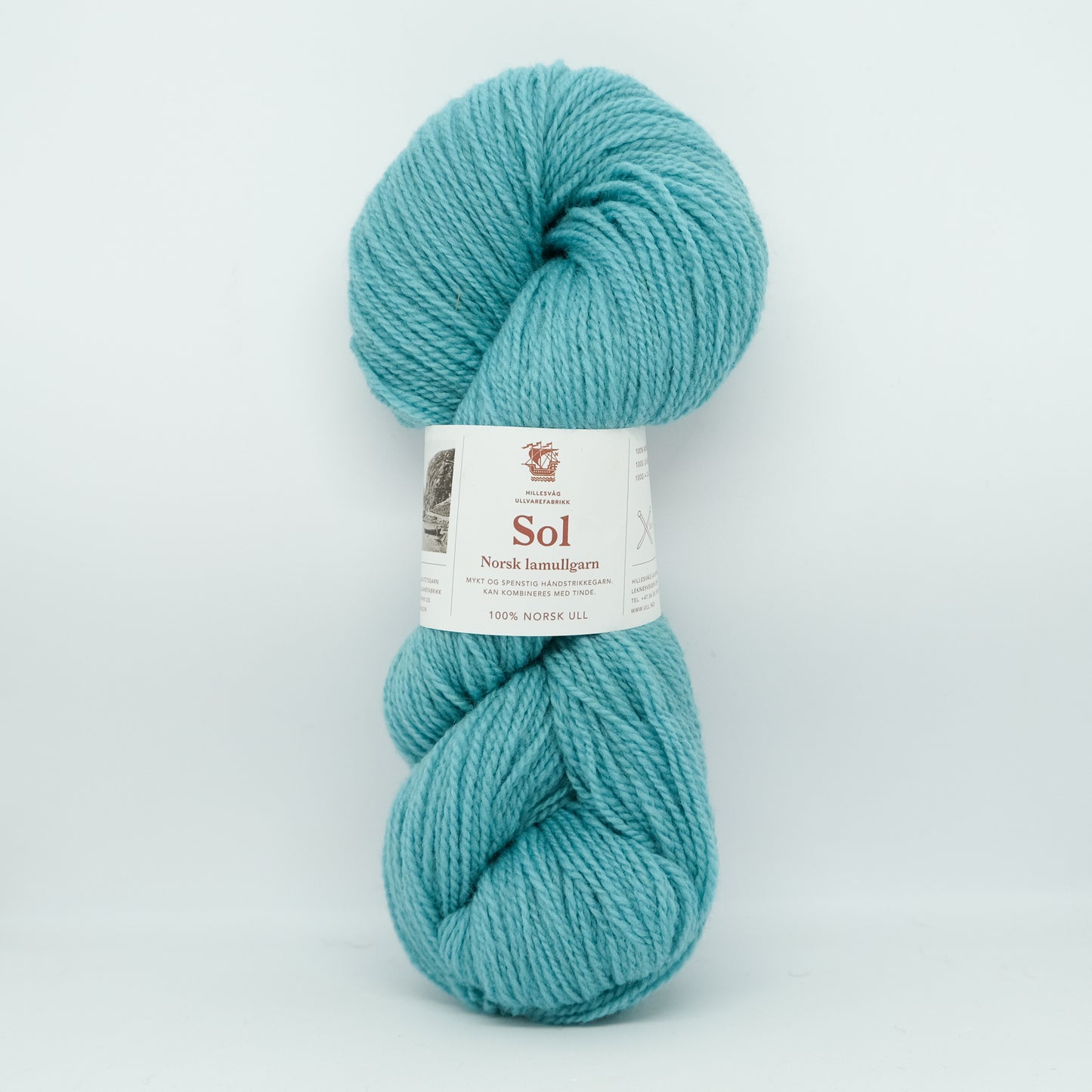 Sol Lammwollgarn - Hillesvåg Ullvarefabrikk