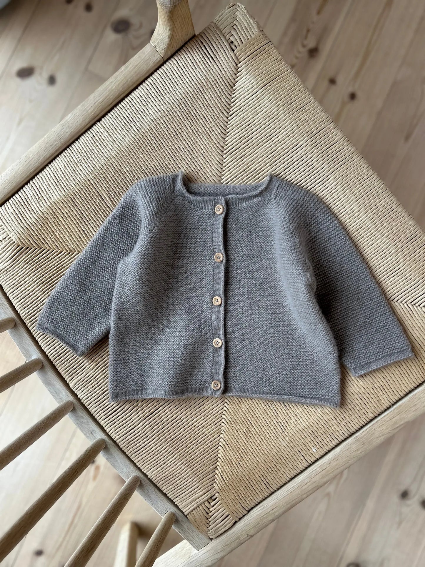 Strickpaket Lun Heddyjakke - Rauma Garn