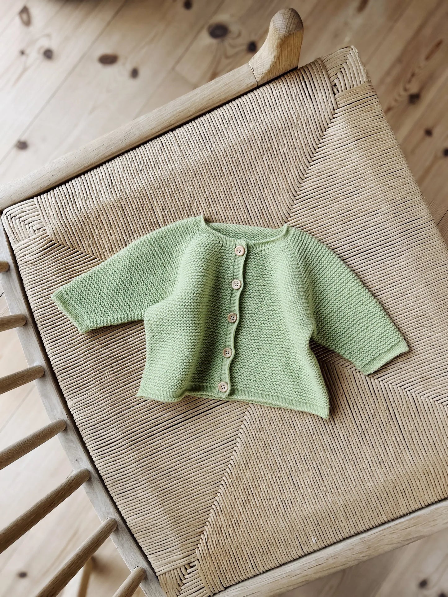 Strickpaket Lun Heddyjakke - Rauma Garn