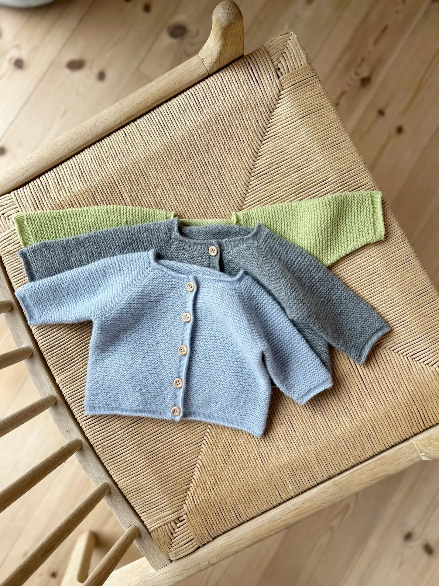 Strickpaket Lun Heddyjakke - Rauma Garn