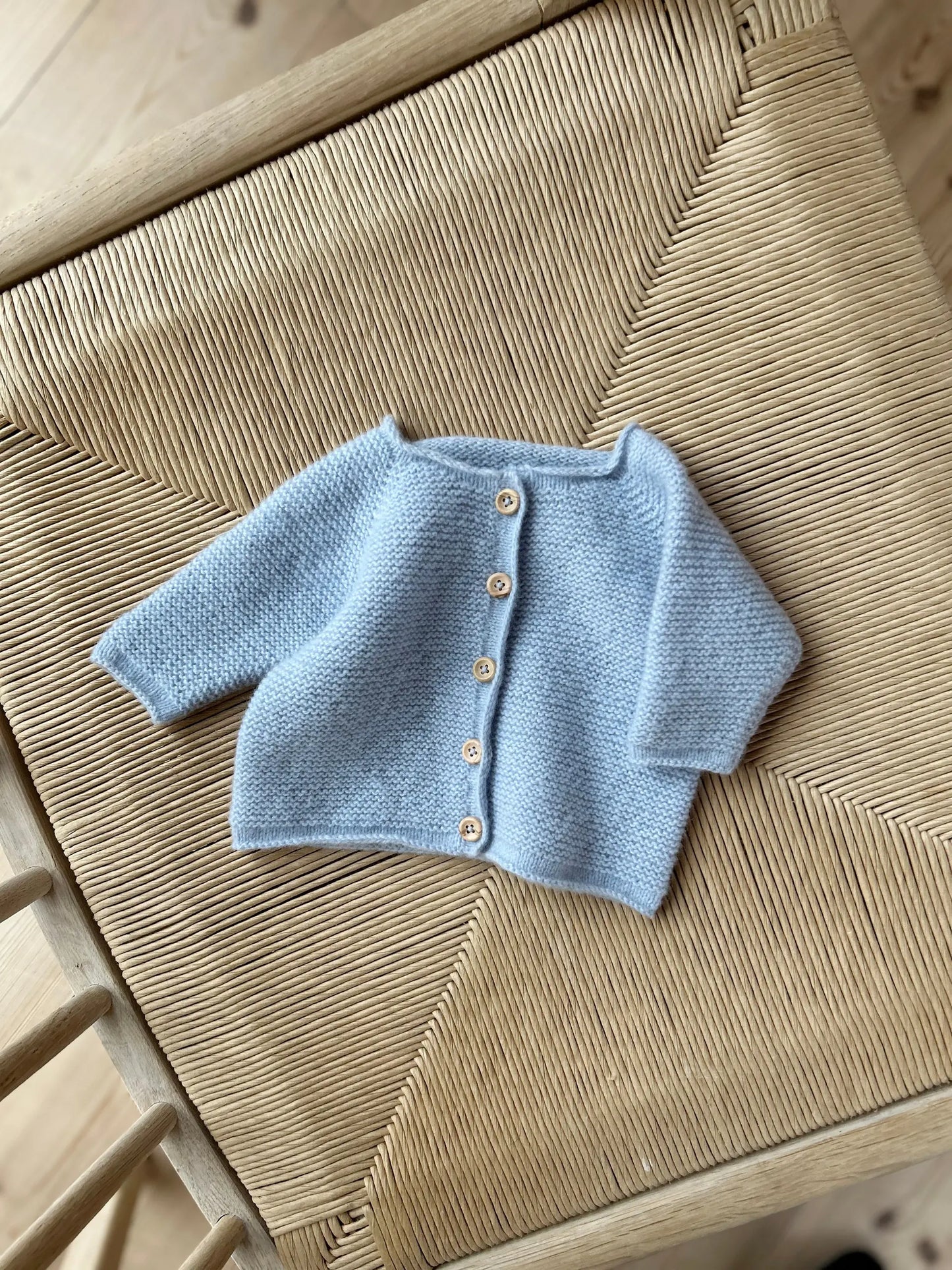 Strickpaket Lun Heddyjakke - Rauma Garn