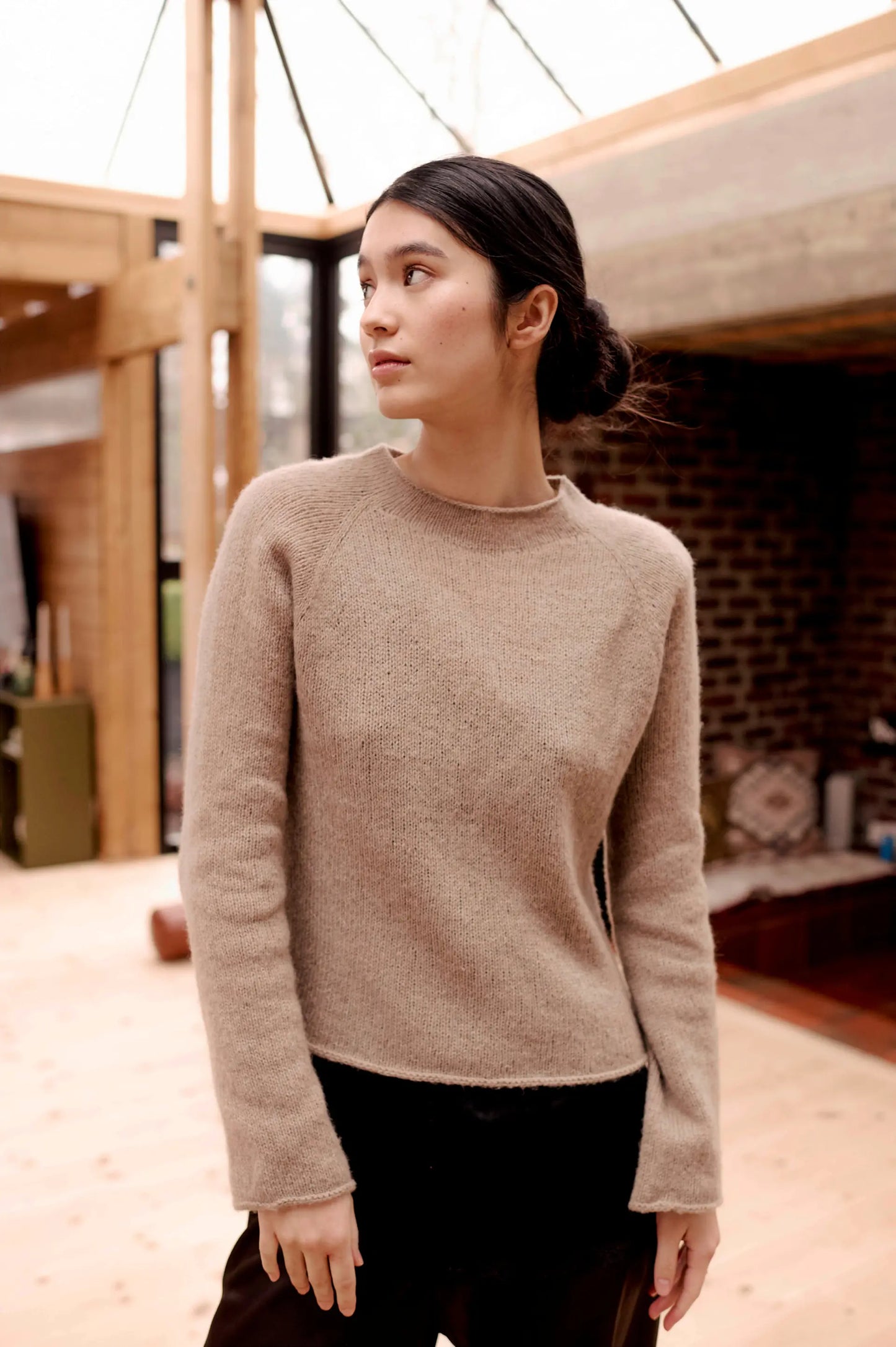 Strickpaket Lun Lenibluse - Rauma Garn