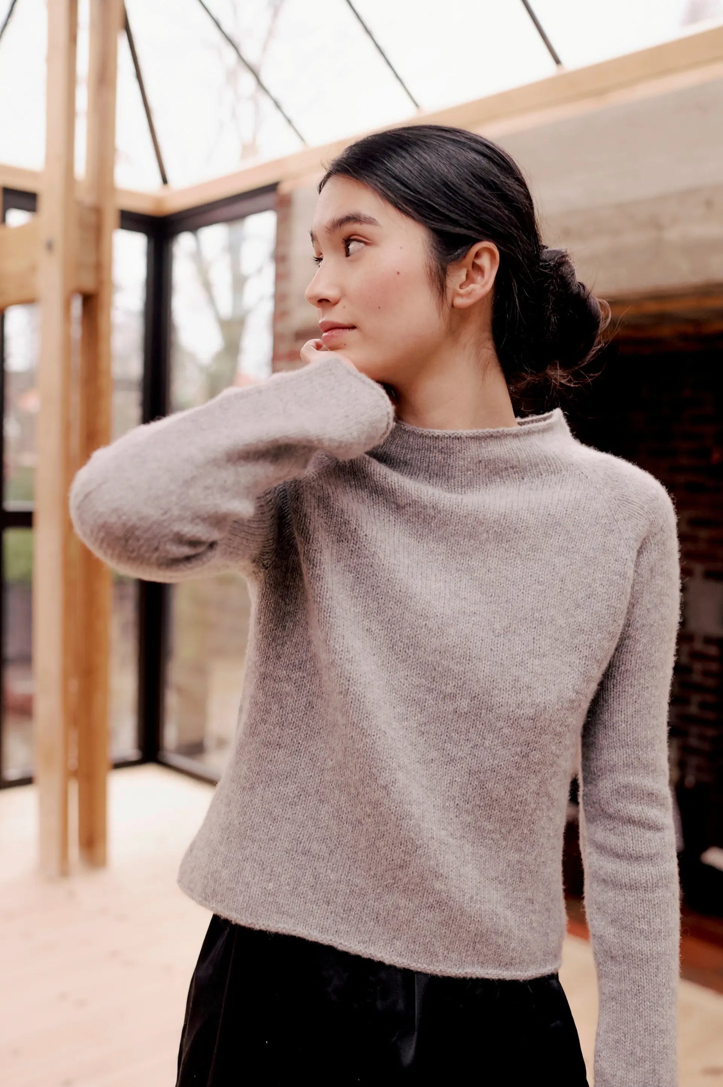 Strickpaket Lun Lenibluse - Rauma Garn