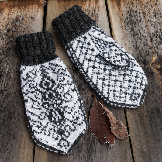 Strickpaket Fäustlinge St. Petersburg (Norwegisch) - Hillesvåg
